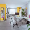 Leitz Dossier 180° WOW POB/laminado A4/50 mm, A4, anel D, cartão, amarelo, 350 folhas, 285 mm