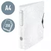 Leitz Dossier de arquivo Active PP WOW A4/65 mm, A4, anel D, armazenamento, polyfoam, branco, 350 folhas