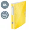 Leitz Dossier de arquivo Active PP WOW A4/65 mm, A4, anel D, armazenamento, polyfoam, amarelo, 350 folhas