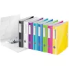 Leitz Dossier Active PP WOW A4/65 mm, A4, polyfoam, preto, 350 folhas, 80 g/m², 6,5 cm