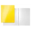 Leitz Pasta de aba em cartão WOW A4, pasta convencional, A4, cartão, amarelo, formato vertical, 250 folhas