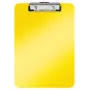 Leitz Prancheta sem tampa frontal WOW, A4, plástico, amarelo, 80 folhas, 228 mm, 320 mm