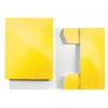 Leitz Pasta de 3 abas WOW Card/POB A4, pasta de apresentação, A4, polipropileno (PP), amarelo, 250 folhas, 80 g/m²