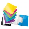 Leitz Pasta de 3 abas WOW Card/POB A4, pasta de apresentação, A4, polipropileno (PP), amarelo, 250 folhas, 80 g/m²
