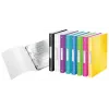 Leitz Ficheiro de anéis WOW, A4, anel redondo, armazenamento, polipropileno (PP), branco, brilhante
