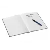 Leitz Caderno WOW A4 quadriculado com capa dura 90 g/80 folhas, padrão, preto, A4, 80 folhas, 80 g/m², papel quadriculado