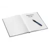 Leitz Caderno WOW A5 pautado com capa dura 90 g/80 folhas, padrão, preto, A5, 80 folhas, 80 g/m², papel pautado