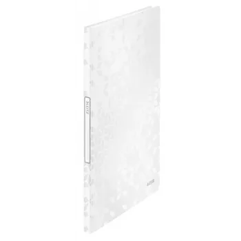 Leitz Livro de apresentação WOW PP 20 bolsas, branco, policloreto de vinilo (PVC), 20 bolsas, A4, 231 mm, 13 mm
