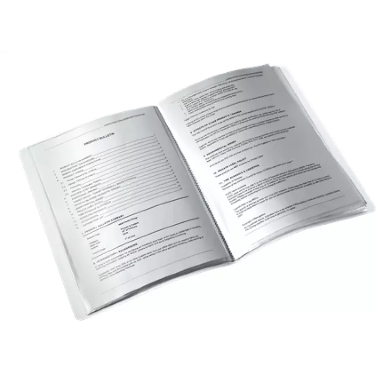 Leitz Livro de apresentação WOW PP 20 bolsas, branco, policloreto de vinilo (PVC), 20 bolsas, A4, 231 mm, 13 mm