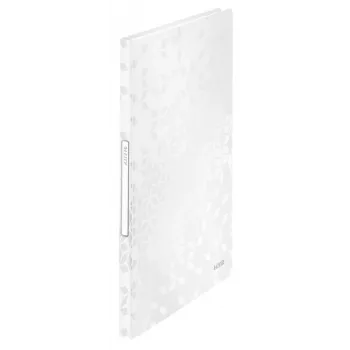 Leitz Livro de apresentação WOW PP 40 bolsas, branco, polipropileno (PP), 40 bolsas, A4, 231 mm, 16 mm