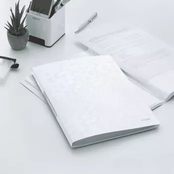 Leitz Livro de apresentação WOW PP 40 bolsas, branco, polipropileno (PP), 40 bolsas, A4, 231 mm, 16 mm
