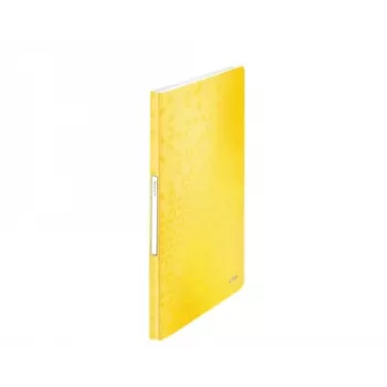 Leitz Livro de apresentação WOW PP 40 bolsas, amarelo, polipropileno (PP), 40 bolsas, formato vertical, A4, 231 mm