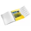 Leitz WOW PP Livro de separadores, 6 abas, pasta de arquivo convencional, A4, polipropileno (PP), amarelo, brilhante, 200 folhas