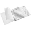 Leitz WOW Separadores de fichário PP, 12 separadores, Ficheiro de arquivo convencional, A4, Polipropileno (PP), Branco, Brilhante, 200 folhas