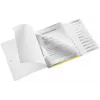 Leitz Separadores de fichário WOW PP 12 divisões, A4, Polipropileno (PP), Amarelo, 200 folhas, 80 g/m², 265 mm