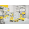 Leitz Perfurador NeXXt WOW 5008 Metal 2 furos / 30 folhas, 30 folhas, Amarelo, Metal, 8 cm, 5,5 mm, A4, A5, A6, Fólio, Quarto US, 8 x 8 x 8 cm