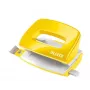 Leitz Perfurador NeXXt WOW Mini 2 furos / 10 folhas, 10 folhas, Amarelo, Plástico, 8 cm, 5,5 mm, A4, A5, A6, Fólio, Quarto US, 8 x 8 x 8 cm