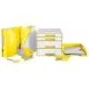 Leitz Bandeja de correspondência WOW, Plástico, Amarelo, A4, 242 x 330 x 60 mm, 255 mm, 70 mm