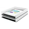 Leitz Bandeja de correspondência WOW Dual Colour, Plástico, Preto, Branco, A4, A4, 267 mm, 336 mm