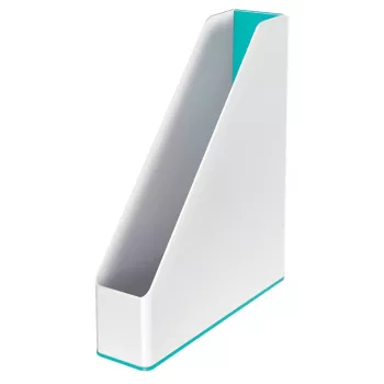 Leitz Porta-revistas WOW Dual Colour, Violeta, Branco, Plástico, A4, 73 mm, 272 mm, 318 mm