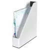 Leitz WOW Dual Colour porta-revistas, A4, preto/branco