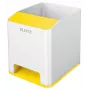 Leitz Porta-canetas Sound WOW, Branco, Amarelo, Poliestireno, 90 mm, 101 mm, 100 mm, 140 g