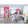 Leitz Fita adesiva de mesa WOW, 1,9 cm, 33 m, Poliestireno (PS), Branco, Amarelo, 51 mm, 126 mm