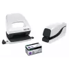 Leitz Agrafador a pilhas NeXXt WOW 5566, 10 folhas, Mecanismo de carga frontal, 1 cm, Plástico, Branco, Pilha