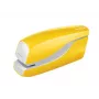 Leitz Agrafador a pilhas WOW 5566, 10 folhas, Frente, 1 cm, Plástico, Amarelo, Pilha