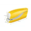 Leitz Agrafador a pilhas WOW 5566, 10 folhas, Frente, 1 cm, Plástico, Amarelo, Pilha