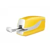 Leitz Agrafador a pilhas WOW 5566, 10 folhas, Frente, 1 cm, Plástico, Amarelo, Pilha