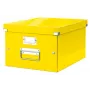 Leitz Caixa de armazenamento média Click & Store WOW, Amarelo, Cartão, 281 mm, 370 mm, 200 mm, 900 g