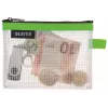 Leitz Bolsa de viagem impermeável WOW Small, Unissexo, Bolsa de acessórios, Pequena, Fecho de correr, Impermeável, Verde