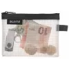 Leitz Bolsa de viagem à prova de água WOW Small, Unissexo, Bolsa de acessórios, Pequena, Fecho de correr, À prova de água, Preto