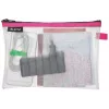 Leitz Bolsa de viagem à prova de água WOW Medium, Unissexo, Bolsa de acessórios, Média, Fecho de correr, À prova de água, Rosa