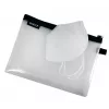 Leitz Bolsa de viagem impermeável WOW Medium, Unissexo, Bolsa de acessórios, Média, Fecho de correr, Impermeável, Preto