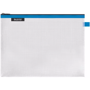 Leitz Bolsa de viagem à prova de água WOW Large, Unissexo, Bolsa de acessórios, Grande, Fecho de correr, À prova de água, Azul