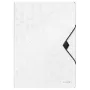 Leitz 3-Klapp-Mappe WOW PP A4, pasta de apresentação, A4, polipropileno (PP), branco, formato vertical, 150 folhas