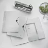 Leitz 3-Klapp-Mappe WOW PP A4, pasta de apresentação, A4, polipropileno (PP), branco, formato vertical, 150 folhas