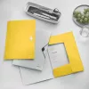 Leitz 3-Klapp-Mappe WOW PP A4, pasta de apresentação, A4, polipropileno (PP), amarelo, formato vertical, 150 folhas