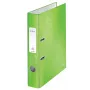 Leitz Dossier 180° WOW POB/laminado A4/50mm, A4, anel D, cartão, verde, 350 folhas, 285 mm