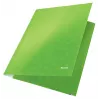 Leitz Pasta de 3 abas WOW cartão/POB A4, dossier manila, A4, polipropileno (PP), verde, 250 folhas, 80 g/m²