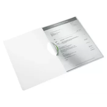 Leitz Pasta com clip ColorClip WOW A4 PP, pasta de apresentação, A4, polipropileno (PP), verde, brilhante, 30 folhas