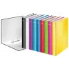 Leitz Dossier de anéis WOW laminado A4+ 2DR/25mm, A4+, anel D, cartão, verde, 250 folhas, 80 g/m²