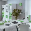 Leitz Dossier de anéis WOW PP A4 2RR/25mm, A4, anel redondo, polipropileno (PP), verde, 190 folhas, 80 g/m²
