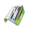 Leitz Pasta de projeto WOW PP, A4, polipropileno (PP), verde, formato vertical, 250 folhas, 80 g/m²