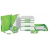Leitz Bandeja de correspondência WOW, plástico, verde, A4, 242 x 330 x 60 mm, 255 mm, 70 mm
