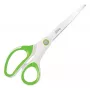 Leitz Tesoura de escritório WOW Titanium 205 mm, adulto, corte reto, unidade, verde, branco, aço inoxidável, tesoura de escritório