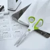 Leitz Tesoura de escritório WOW Titanium 205 mm, adulto, corte reto, unidade, verde, branco, aço inoxidável, tesoura de escritório