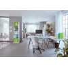 Leitz Bandeja de correspondência WOW bicolor, plástico, verde, branco, A4, A4, 267 mm, 336 mm